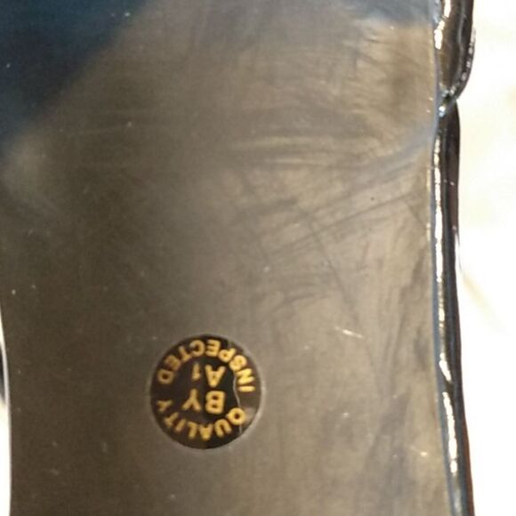 Sexy shiny‎ black Worthington heels - Picture 11 of 11